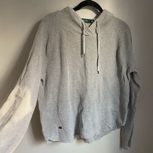 Ralph Lauren Gray Hoodie Sweatshirt